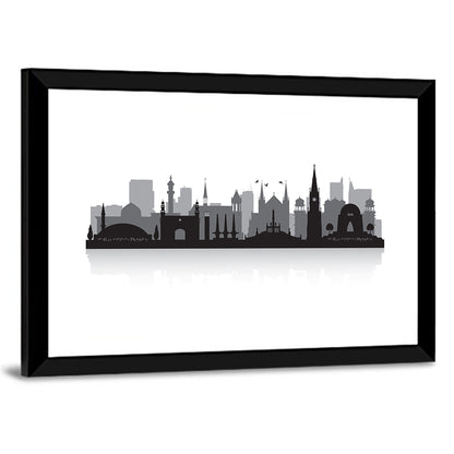 Karachi City Skyline Wall Art