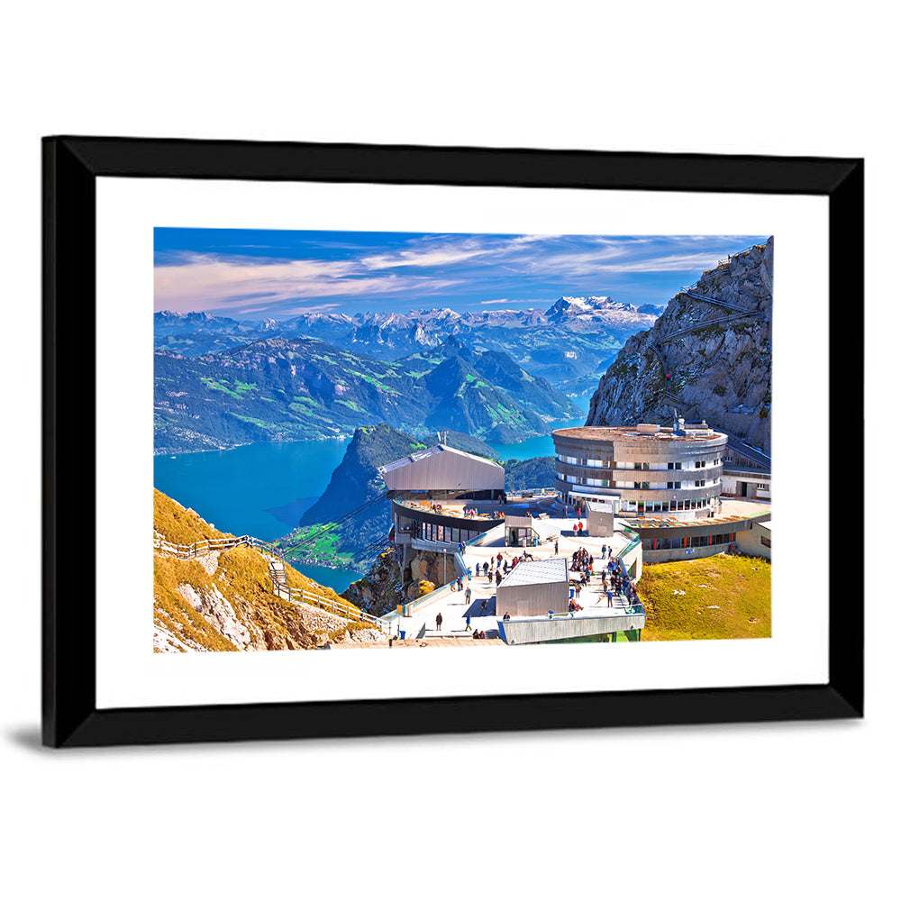 Mount Pilatus Kulm Summit View Wall Art