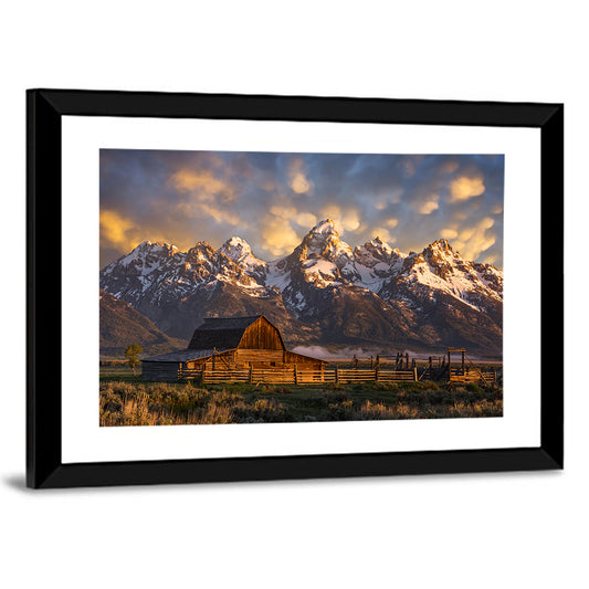 John Moulton Barn, Mormon Row Wall Art