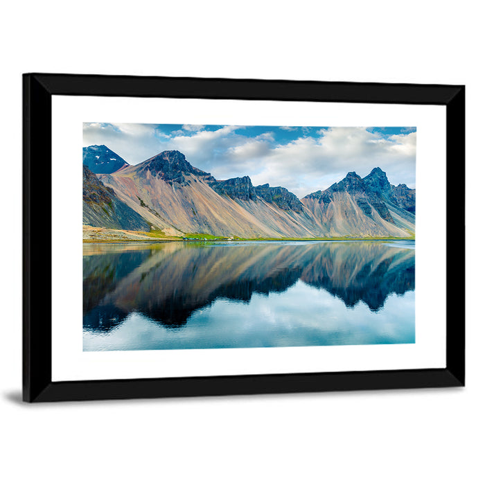 Vestrahorn at Stokksnes Headland Wall Art as a framed print