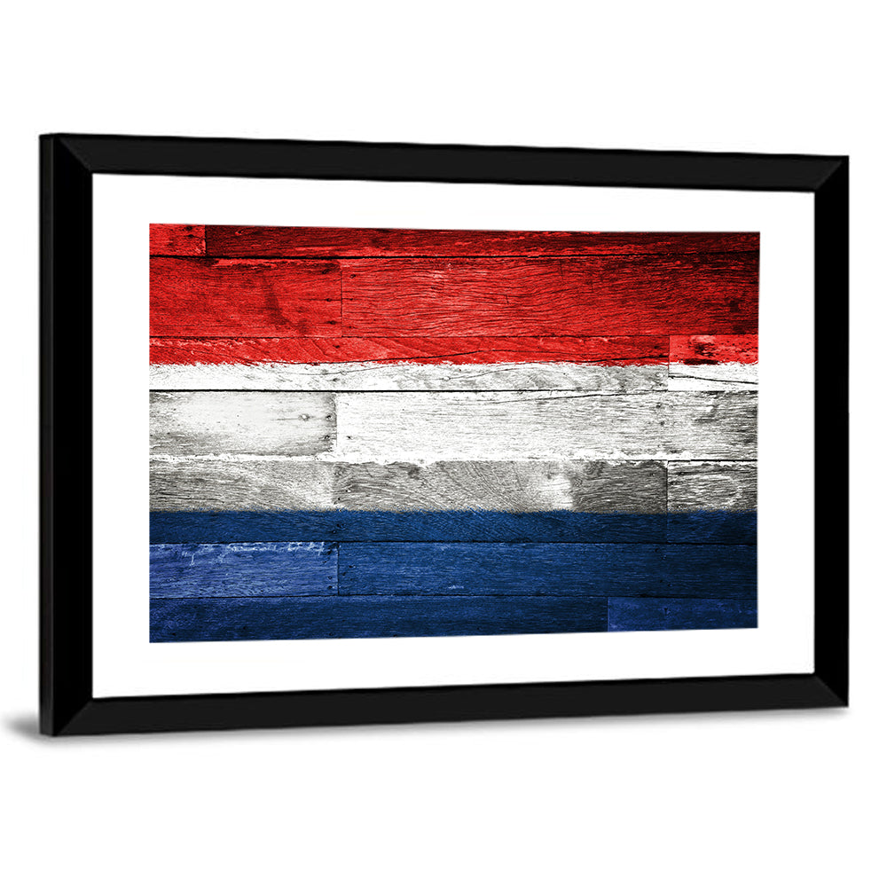 Netherlands Flag Wall Art