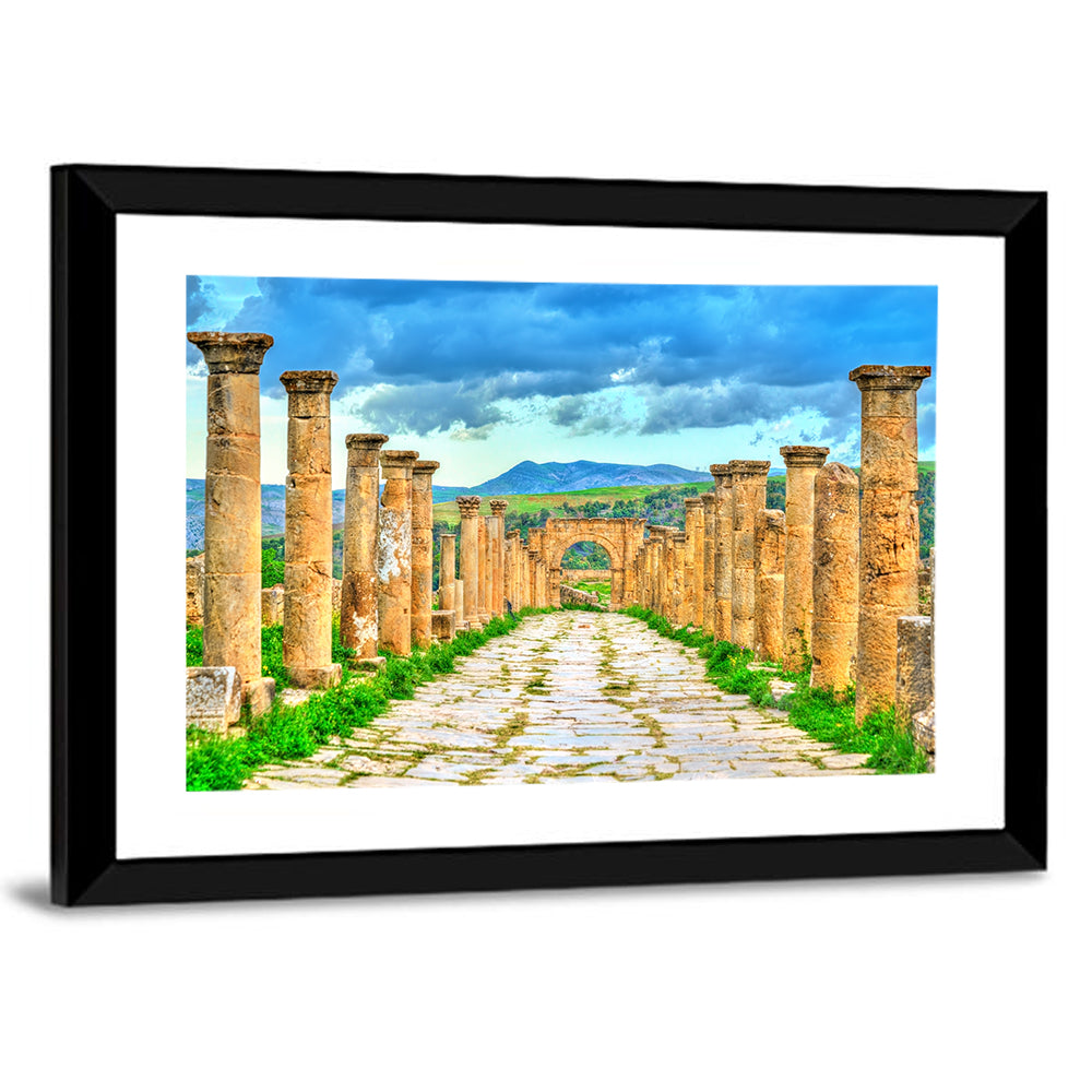Jerash Cardo Maximus Ruins Wall Art