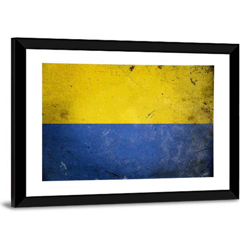 Flag Of Ukraine Wall Art