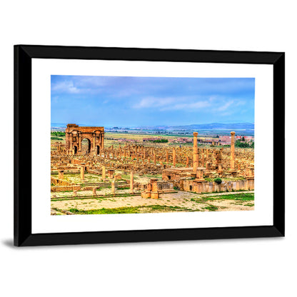 Timgad Ruins, Arch of Trajan Wall Art