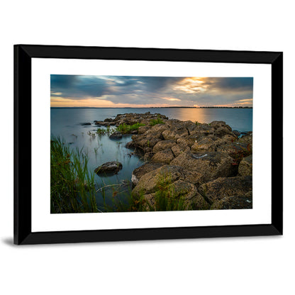 Lake Colac, Victoria Sunset Wall Art