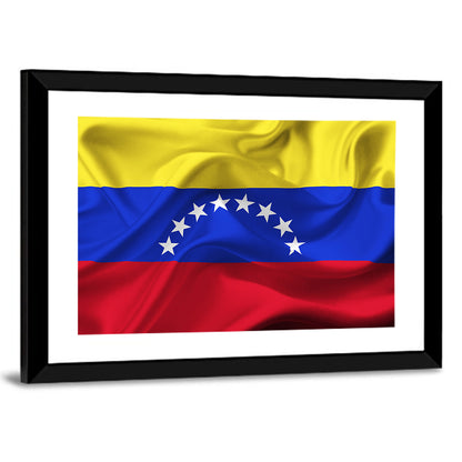 Venezuelan Flag with Stars Wall Art