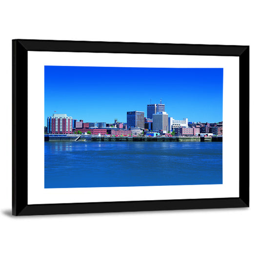 Saint John Harbor Skyline Wall Art