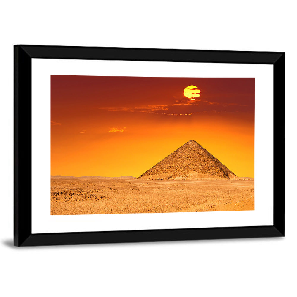 Dahshur Red Pyramid Wall Art