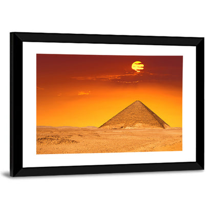 Dahshur Red Pyramid Wall Art