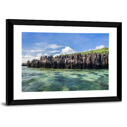 Emerald Sea Coastline, Madagascar Wall Art