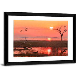 Lake Kariba Sunset Wall Art