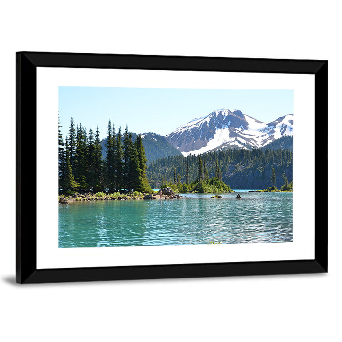 Garibaldi Lake Canada Wall Art as a framed print