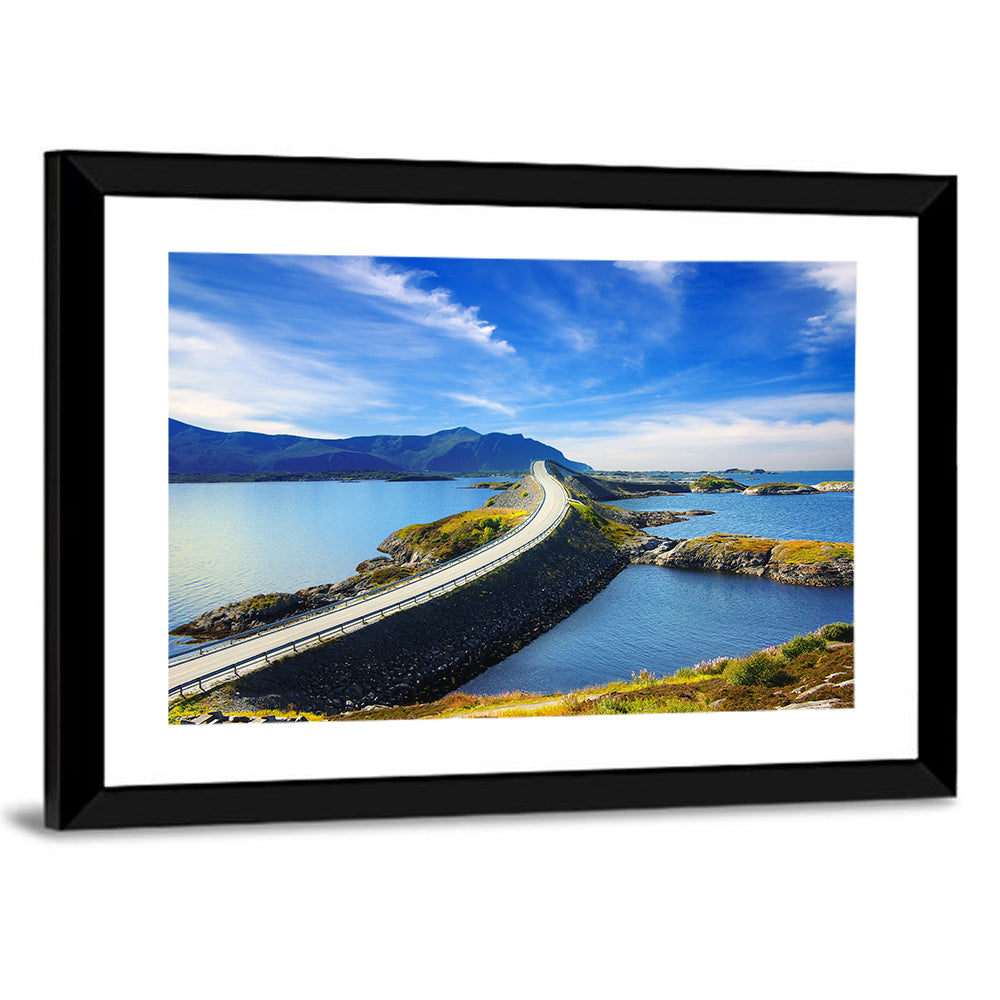 Atlantic Ocean Road, Norway Wall Art