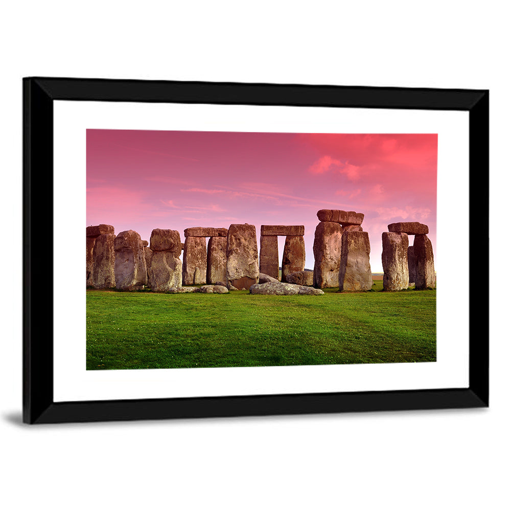 Stonehenge at Dusk Wall Art