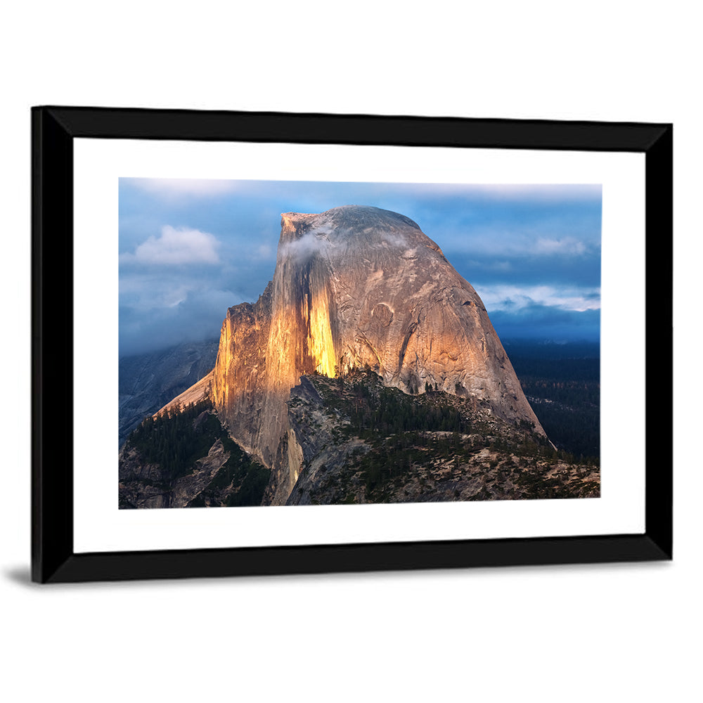Half Dome at Golden Hour Wall Art