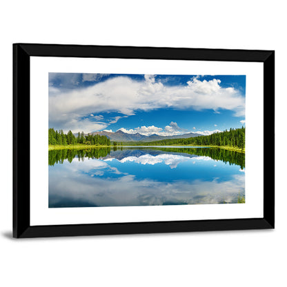 Mirror Lake in Altai Mountains Wall Art