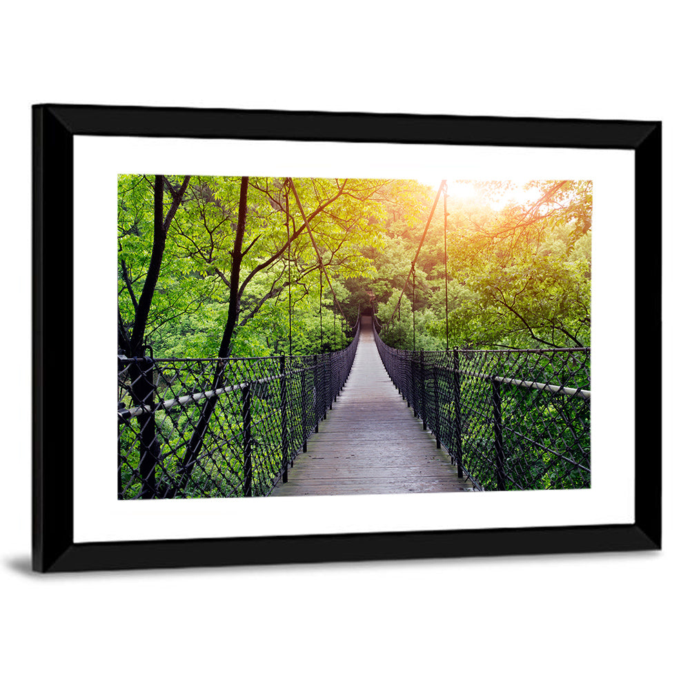 Guilin Jungle Suspension Bridge Wall Art