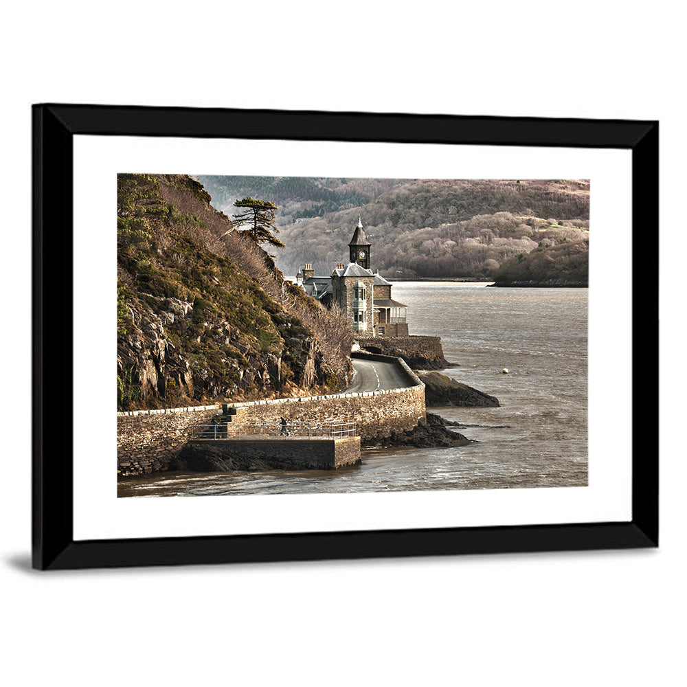 Barmouth Clock Tower Coastal View Wall Art