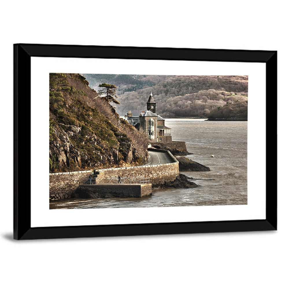 Barmouth Castle Storm Wall Art