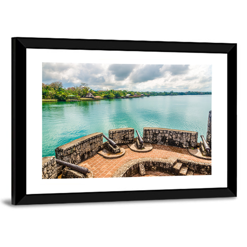 Castle Of San Felipe De Lara In Guatemala Wall Art