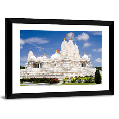White Marble Hindu Temple, Atlanta Wall Art
