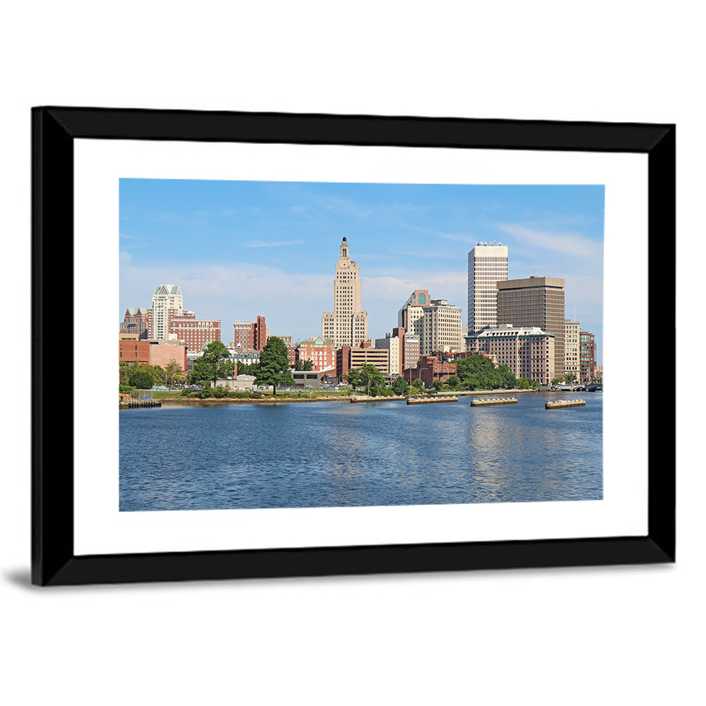 Providence Waterfront Skyline Wall Art