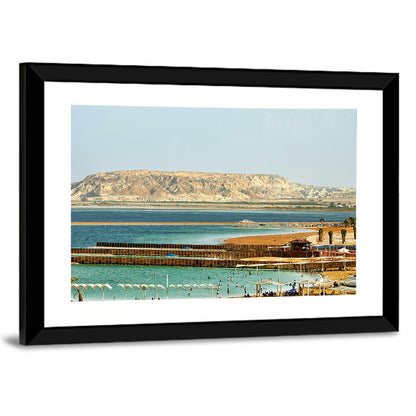 Dead Sea at Ein Bokek Wall Art