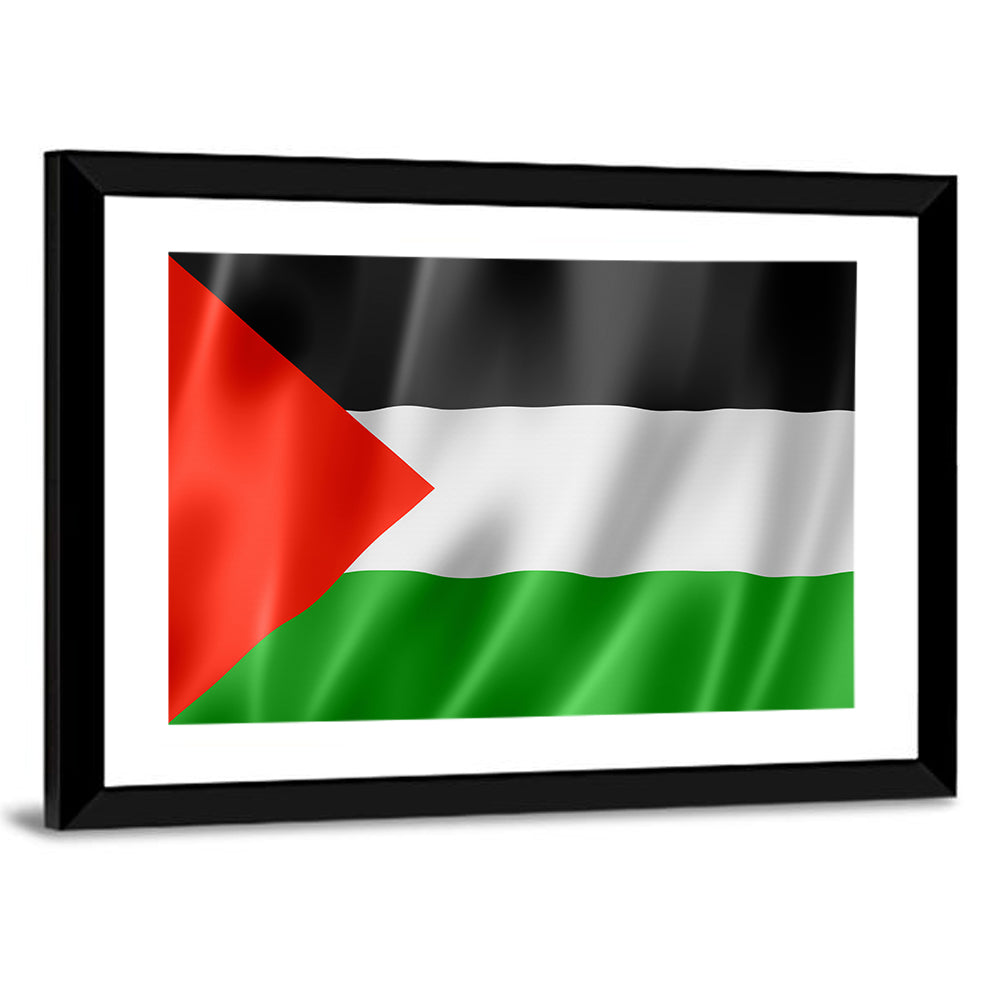Palestine Flag Graphic Wall Art