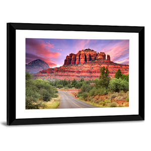 Scenic Drive Through Sedona Wall Art