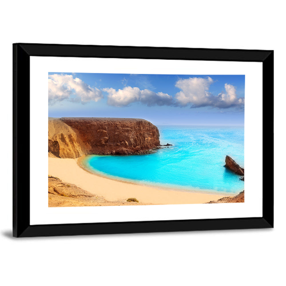 Lanzarote El Papagayo Playa Beach Spain Wall Art