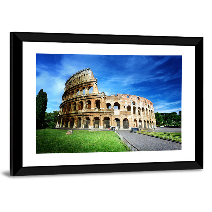 Colosseum in Rome Wall Art as a framed print