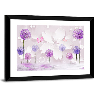 Eastern Floral Ornament Wall Art