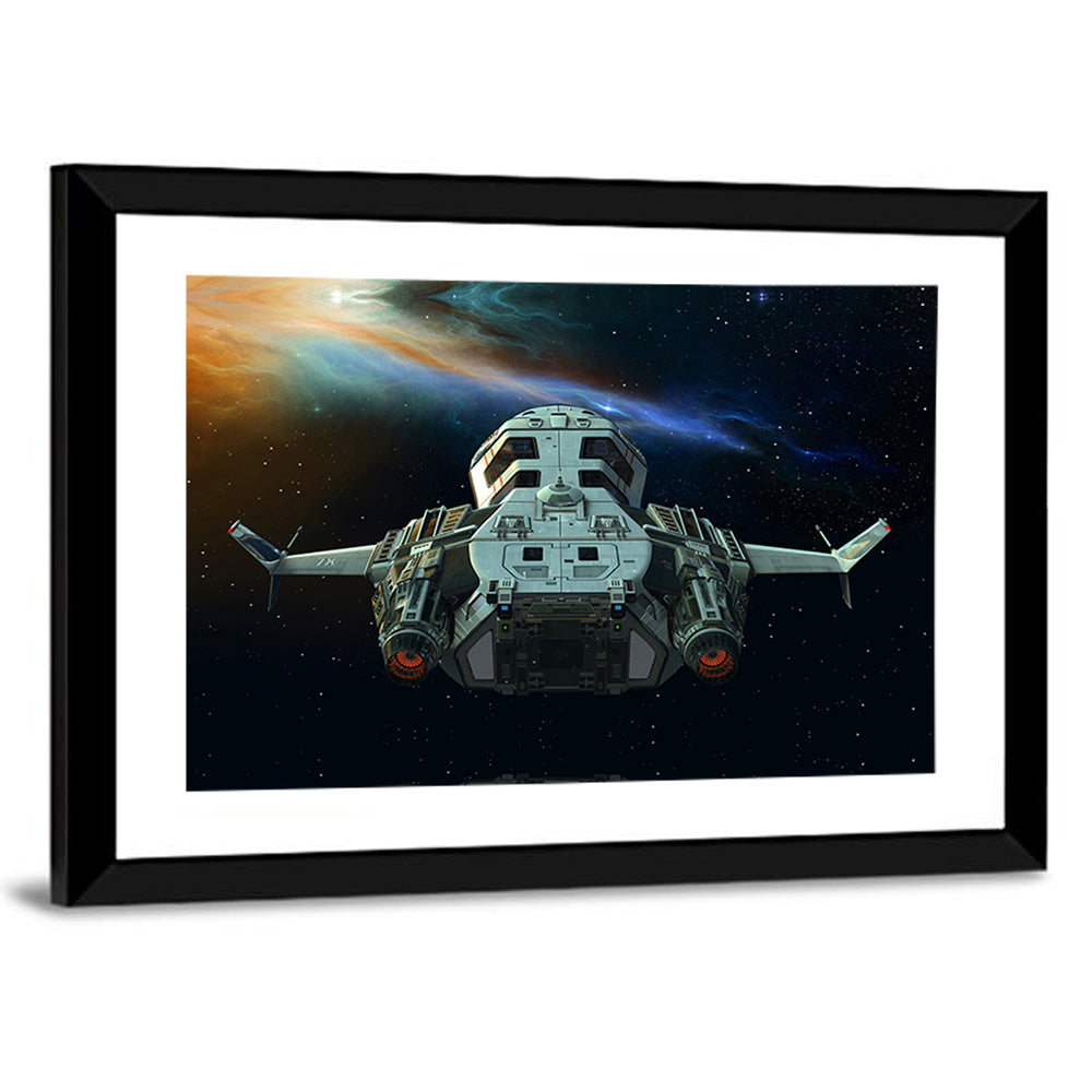 Starship Closeup Wall Art