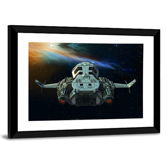 Starship Closeup Wall Art