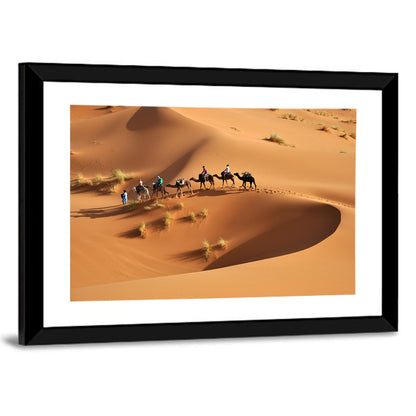Morocco Sahara Caravan Wall Art
