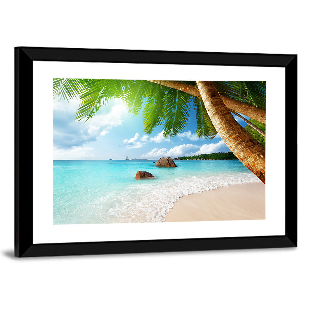 Anse Lazio Beach Wall Art