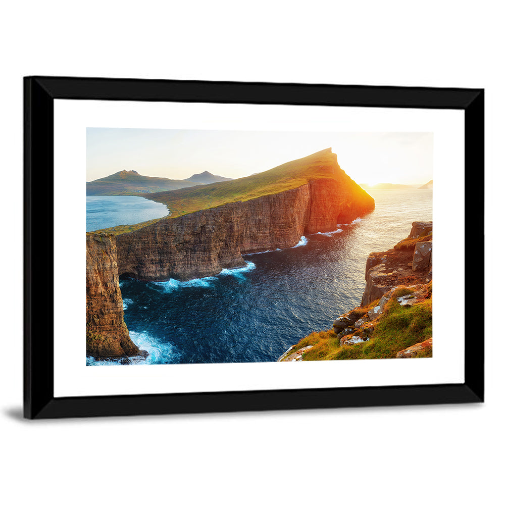 Sørvágsvatn Lake, Faroe Islands Wall Art