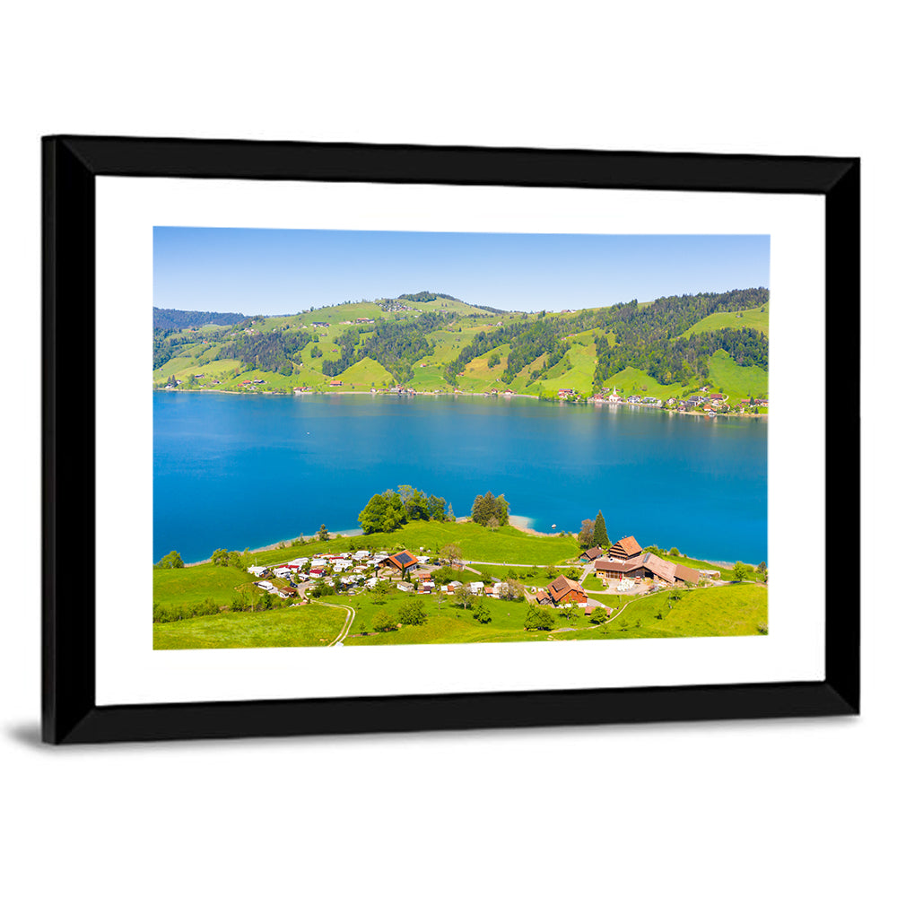Aegerisee Lake, Lungern Wall Art