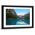 Lake Louise With Red Canoe Wall Art