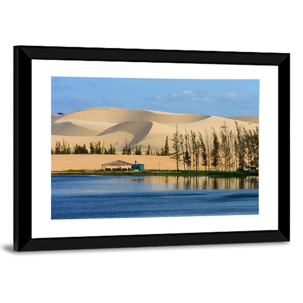 Mui Ne White Sand Dunes Wall Art