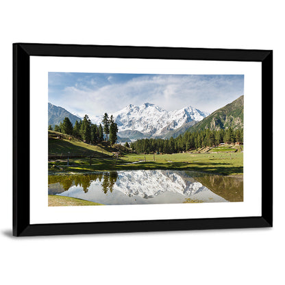 Nanga Parbat Reflection Wall Art