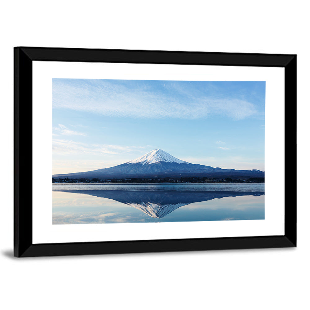 Mount Fuji Reflection Wall Art