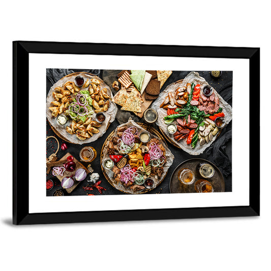 Savory Appetizer Spread Wall Art