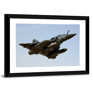 Mirage Fighter Jet Plane Wall Art