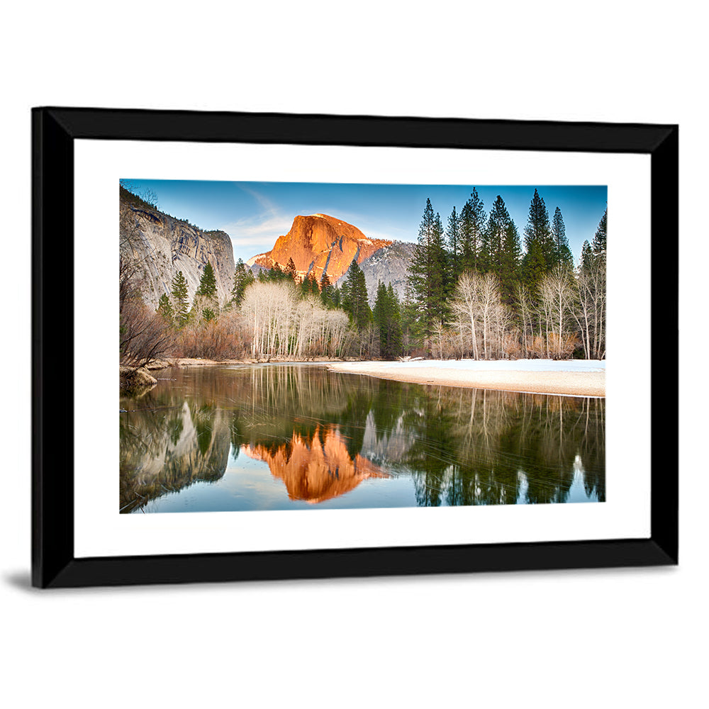 Half Dome Reflection, Yosemite Wall Art