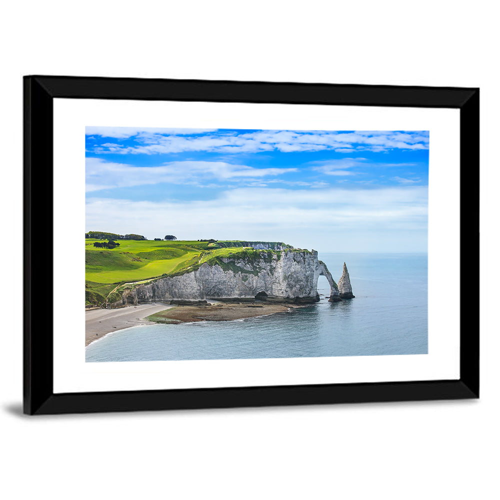 Étretat Porte D'aval Cliff Wall Art