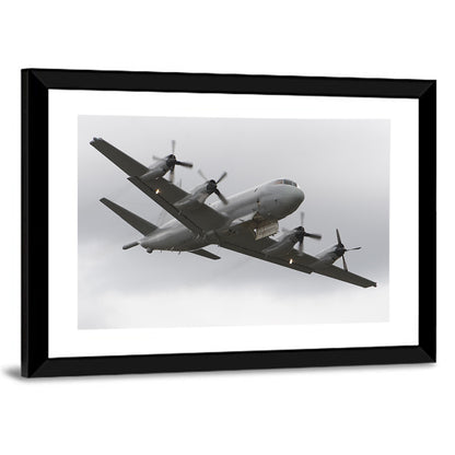 Turboprop Maritime Patrol Aircraft Wall Art