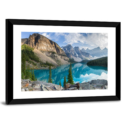 Moraine Lake In Banff Wall Art