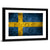 Grunge Sweden Flag Wall Art