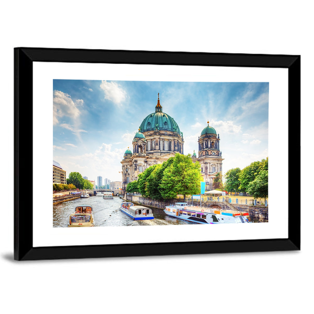 Berlin Cathedral River View Wall Art